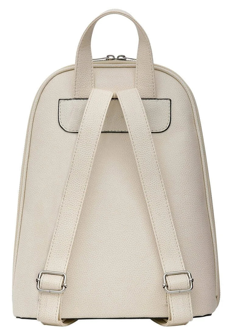 Vegan Leather Cream Backpack - Your Ride Your Bike Design