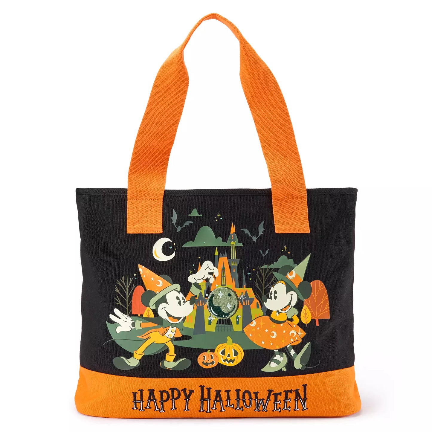 Mickey Mouse and Friends Halloween Canvas Tote Bag