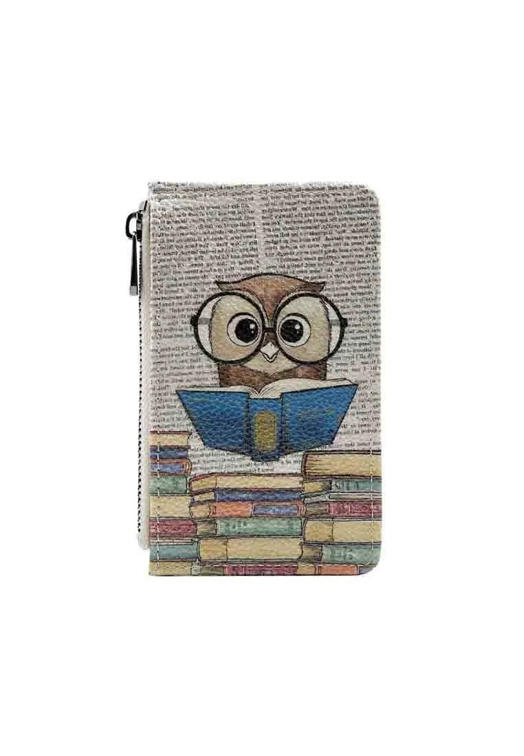 Women Multicolor Wallet - The Wise Owl Design