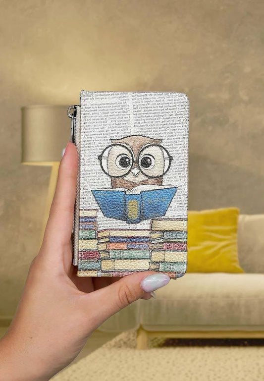 Women Multicolor Wallet - The Wise Owl Design