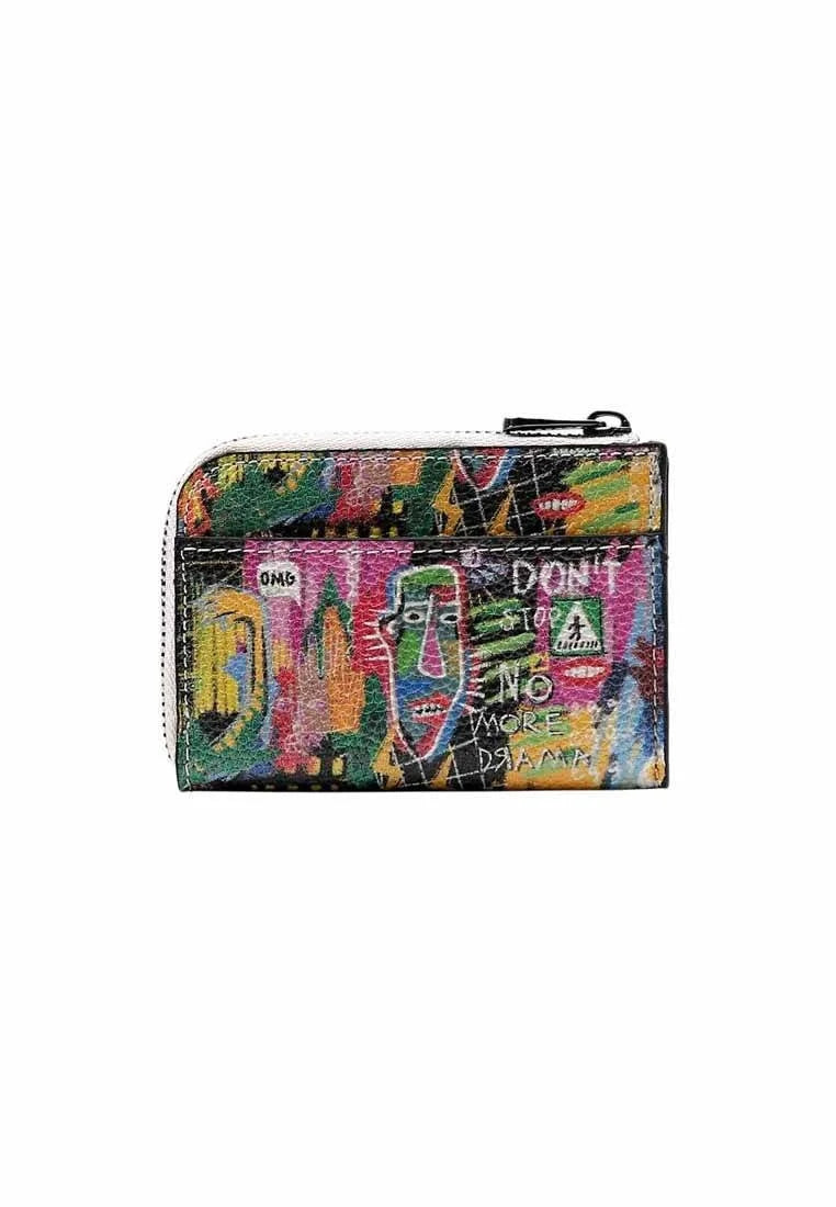 Women Multicolor Wallet - No More Drama Design