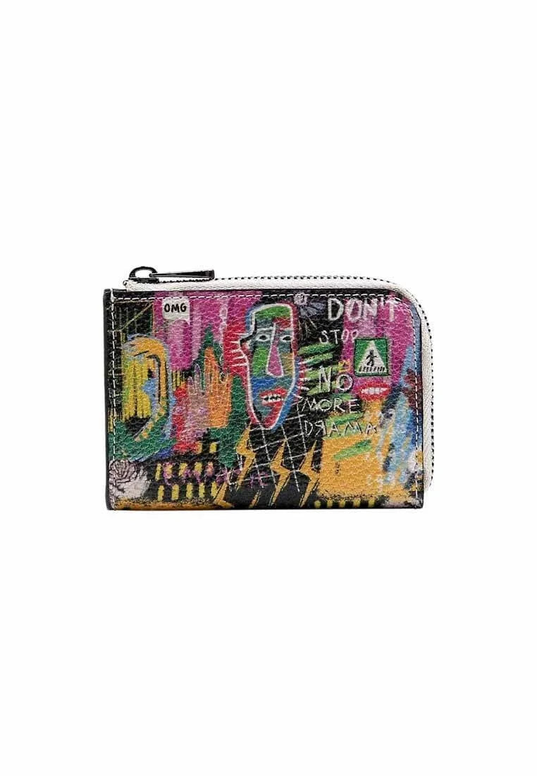 Women Multicolor Wallet - No More Drama Design