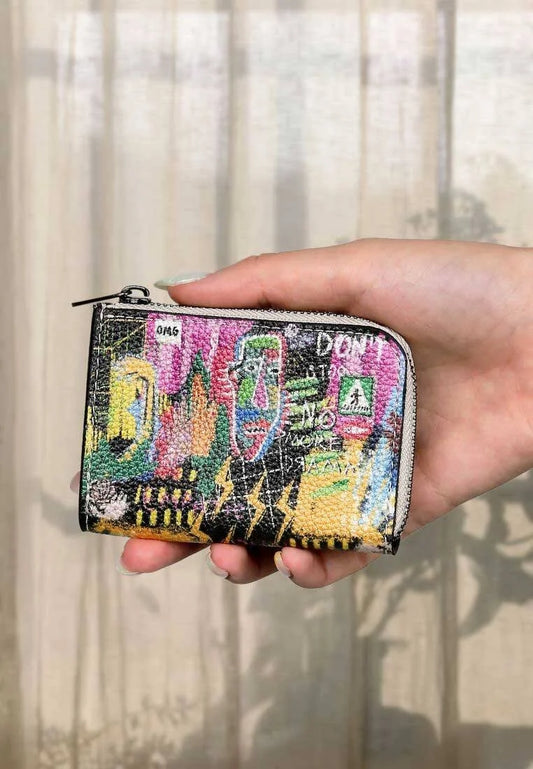 Women Multicolor Wallet - No More Drama Design
