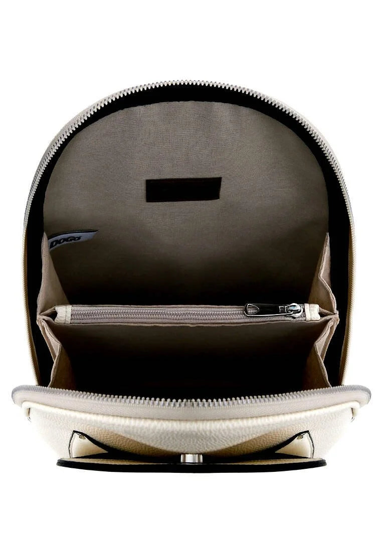 Leather Cream Backpack - The Wise Owl Design