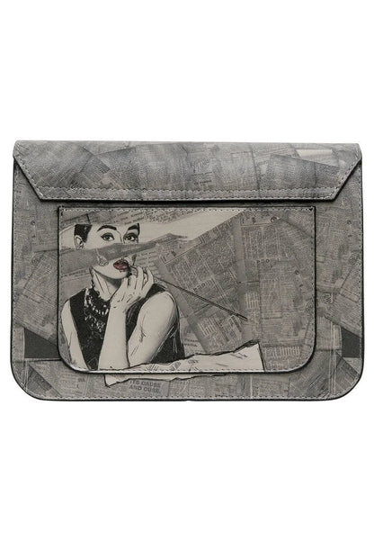 Back to Bold – Vegan Gray Purse