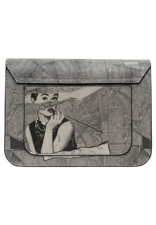 Back to Bold – Vegan Gray Purse