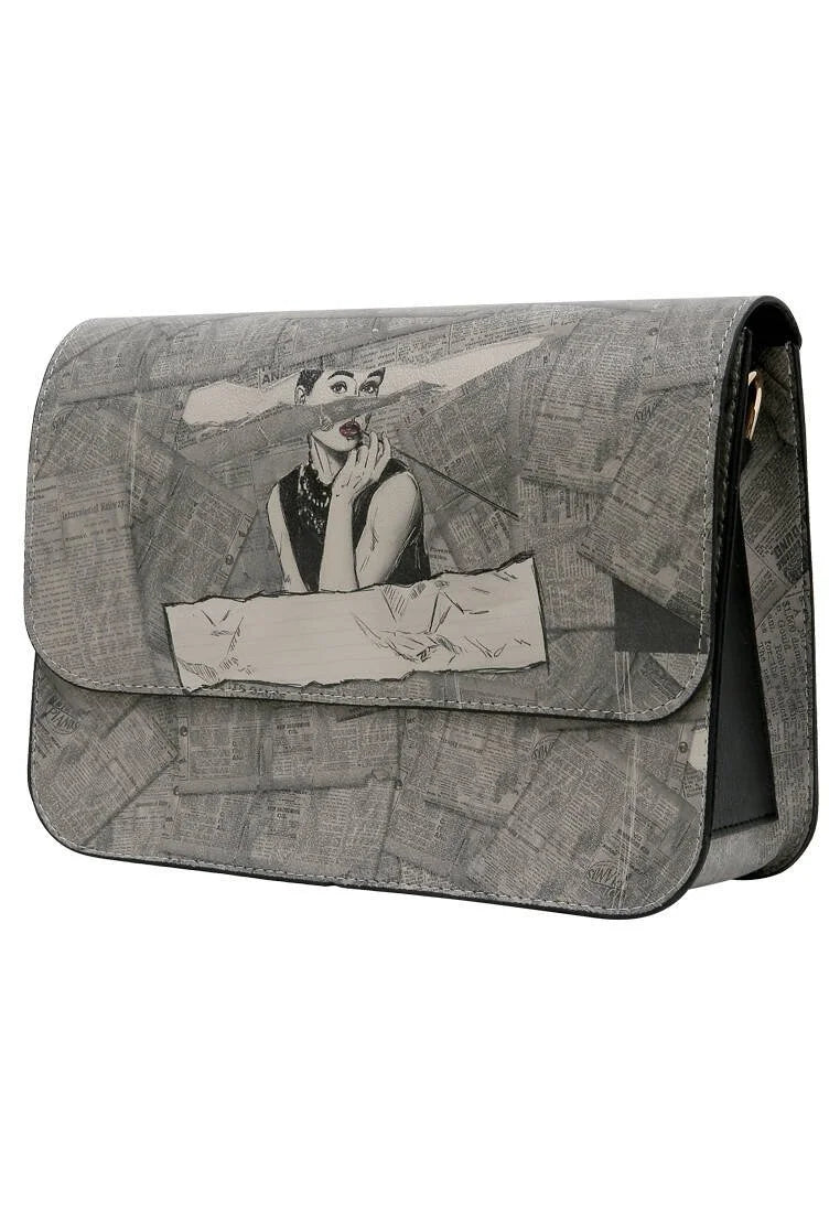 Back to Bold – Vegan Gray Purse