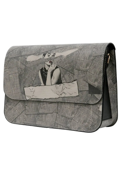 Back to Bold – Vegan Gray Purse
