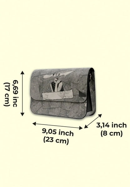 Back to Bold – Vegan Gray Purse