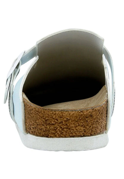 Women Vegan Leather Green Slippers - Going on an Adventure Design