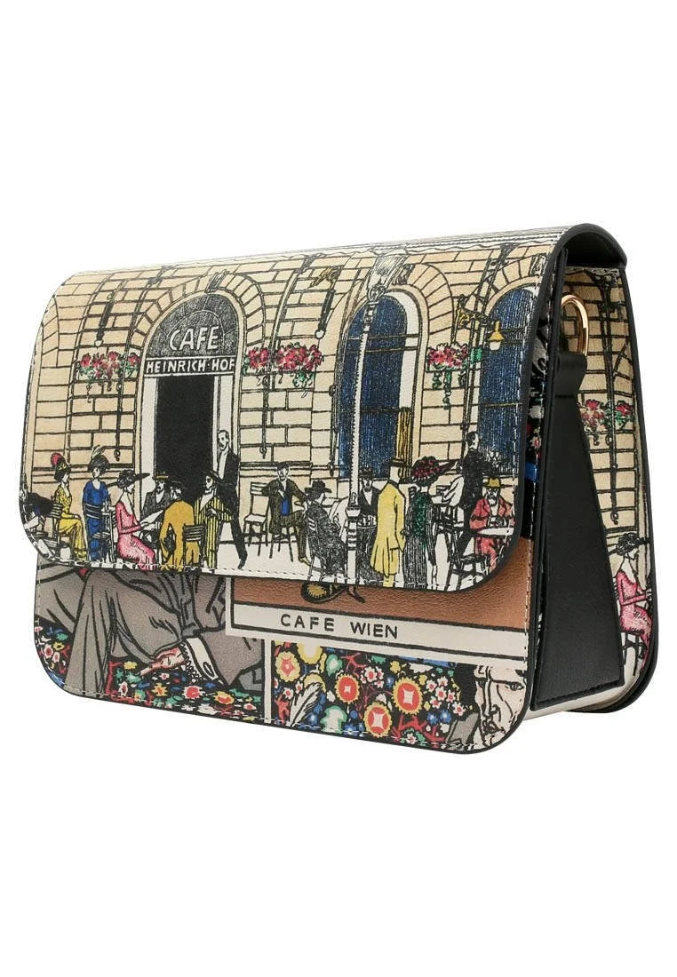 Café Charm – Vegan Multicolor Purse